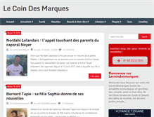 Tablet Screenshot of lecoindesmarques.com